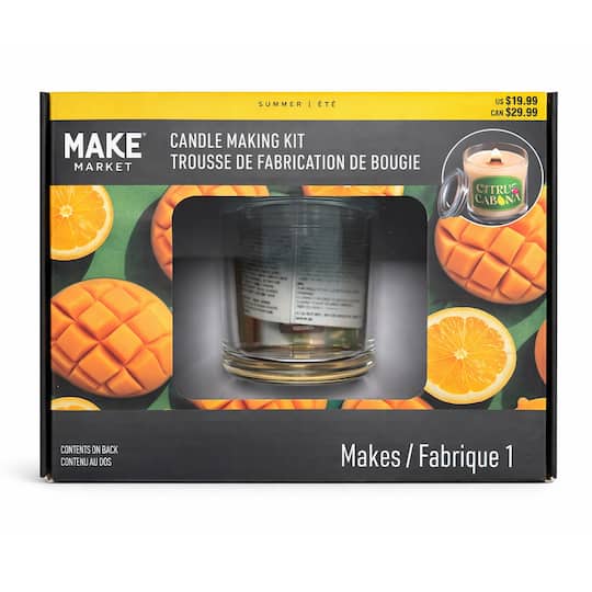 Citrus Cabana Candle Making Kit by Make Market®